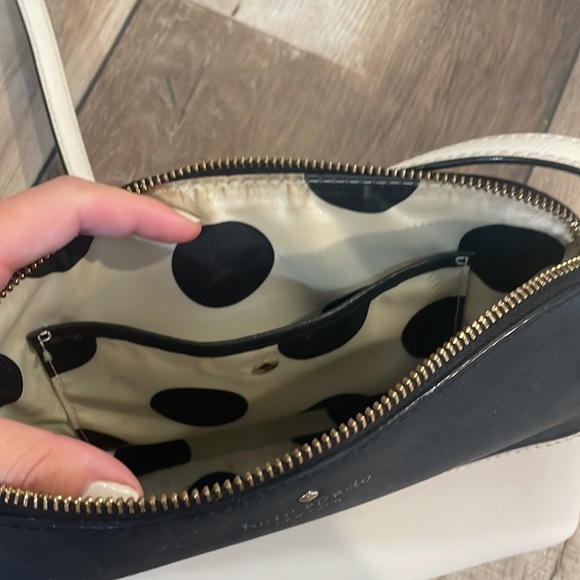 Kate Spade Black & White Crossbody - Picture 3 of 3